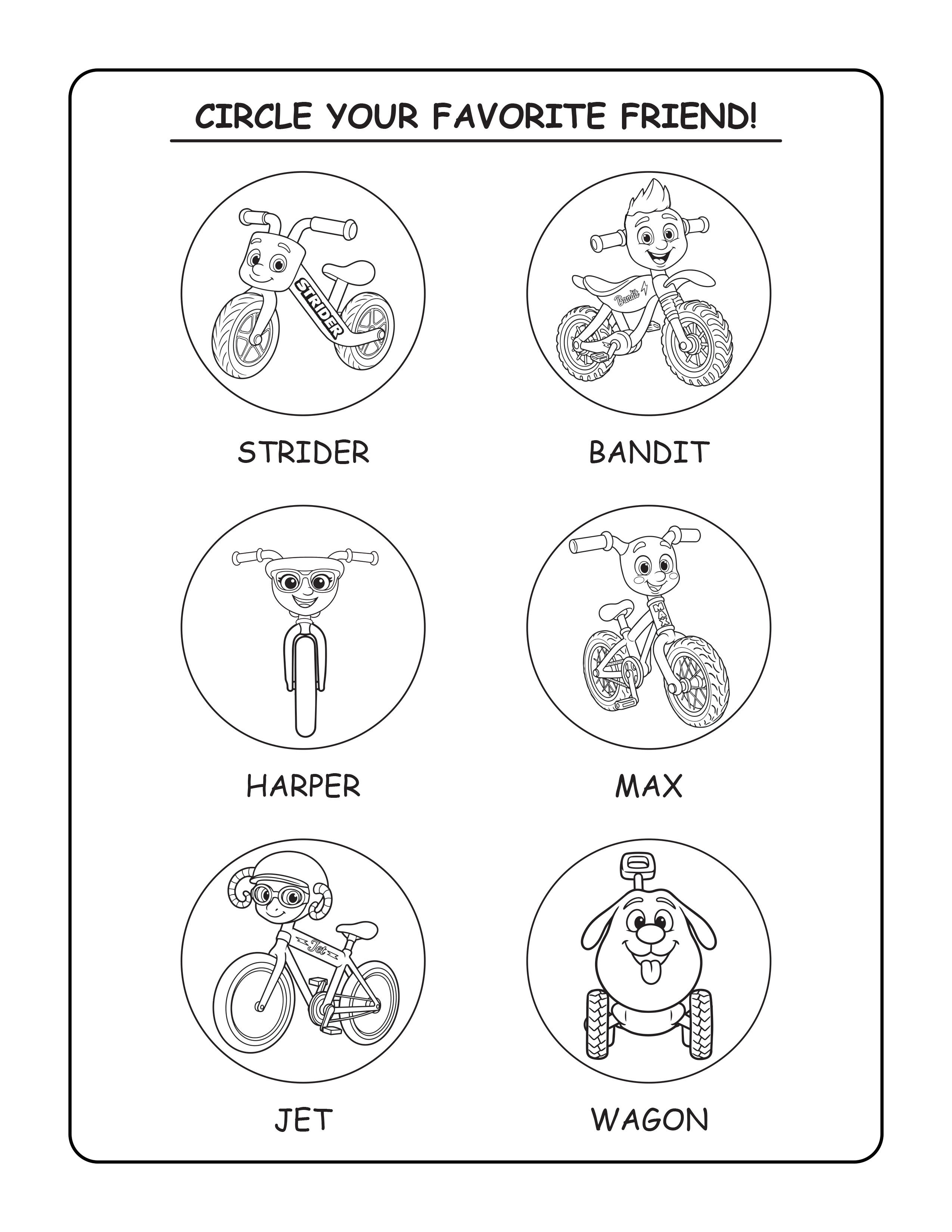 Circle your Favorite Friend